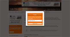 Desktop Screenshot of lakepalestine.com